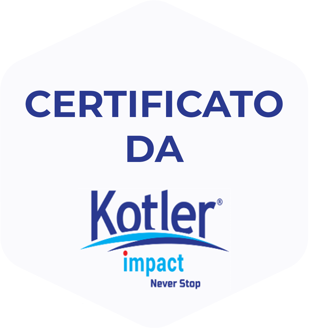 Certificato da Kotler Impact